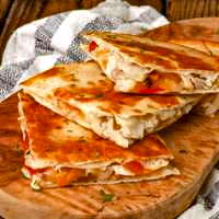 Fajita Quesadillas mit H&uuml;hnchen