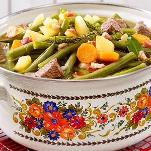 Gr&uuml;ne-Bohnen-Eintopf