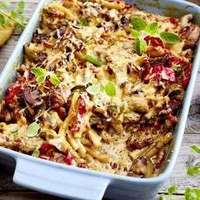 Gyros-Nudel-Auflauf