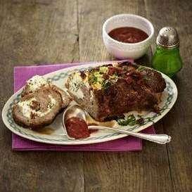 mediterrane Hackbraten-Rolle