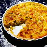 Quiche mit Bergk&auml;se